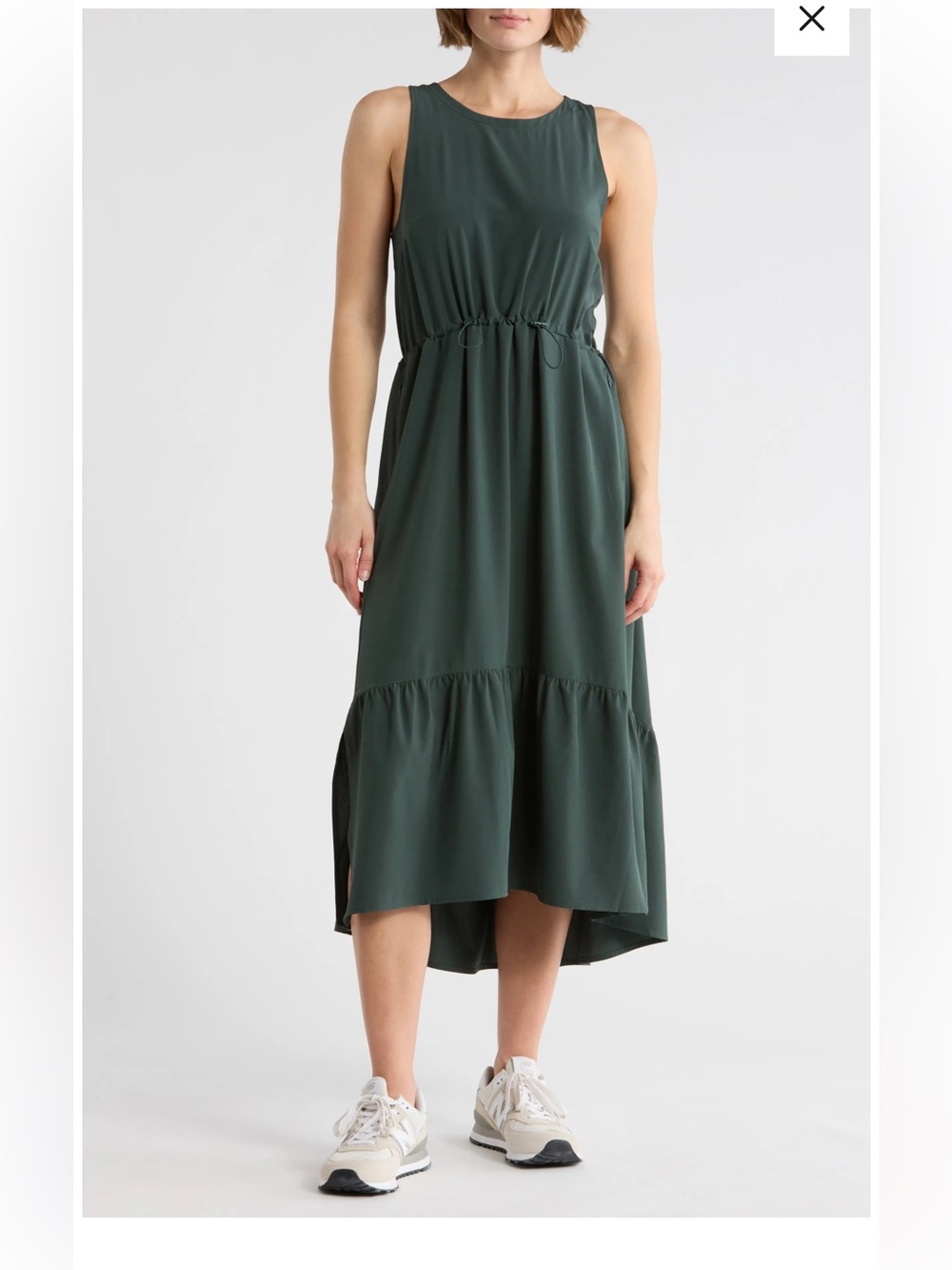 59. Zella $79 Pursuit Tiered Midi Dress